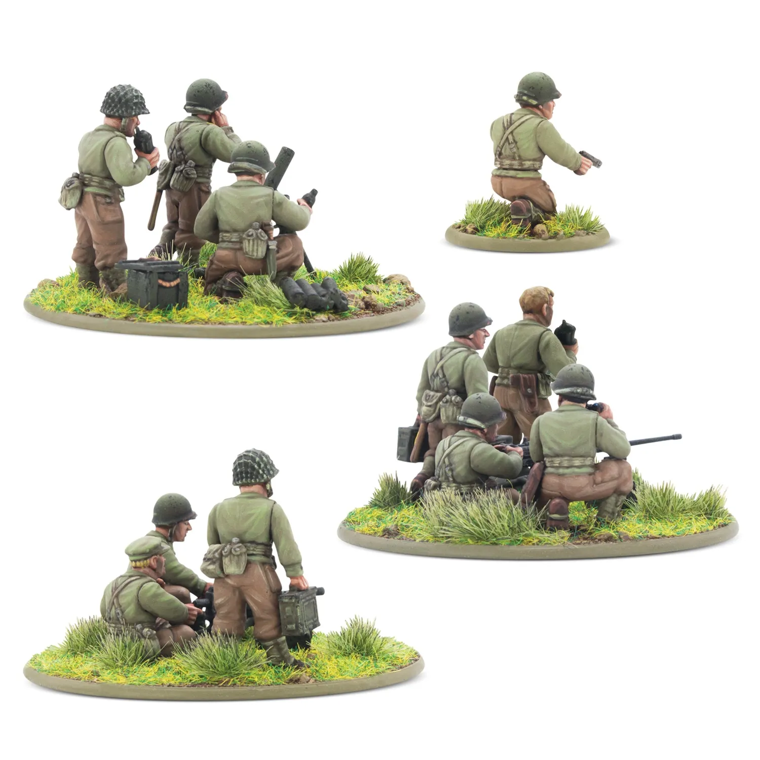 Bolt Action Stars and Stripes US Starter Army boîte plastique