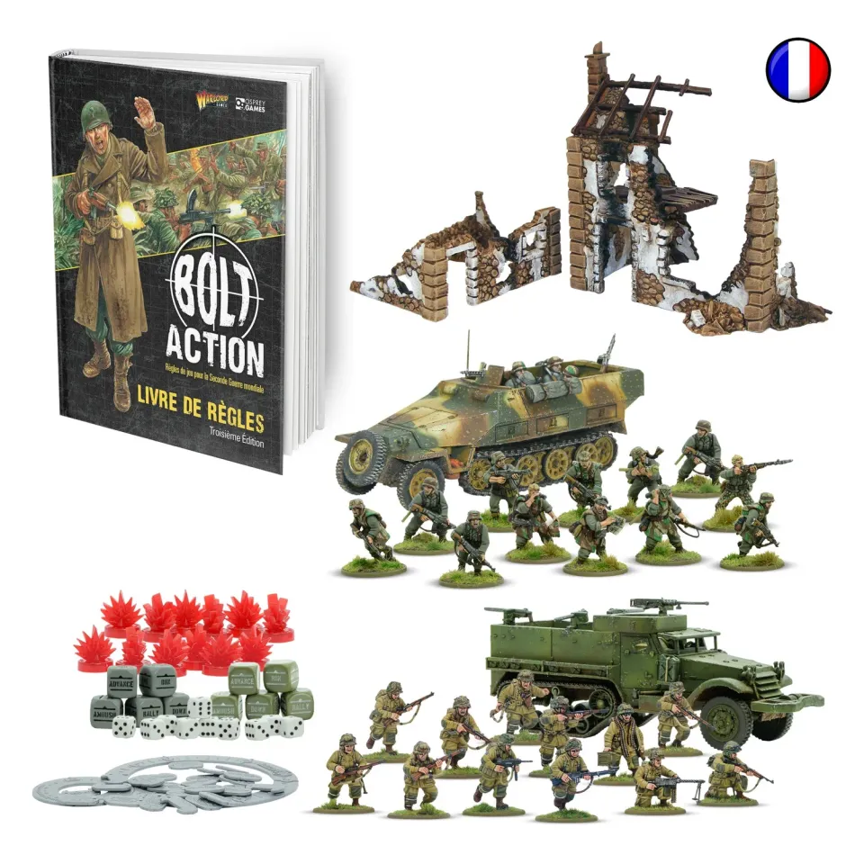 Warlord Games Bolt Action Band of Brothers starter français Jour-J
