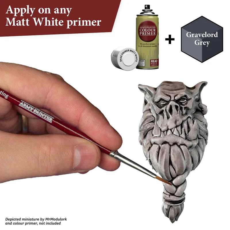 Bolt Action Speedpaint Gravelord Grey peinture figurine gris ombrage