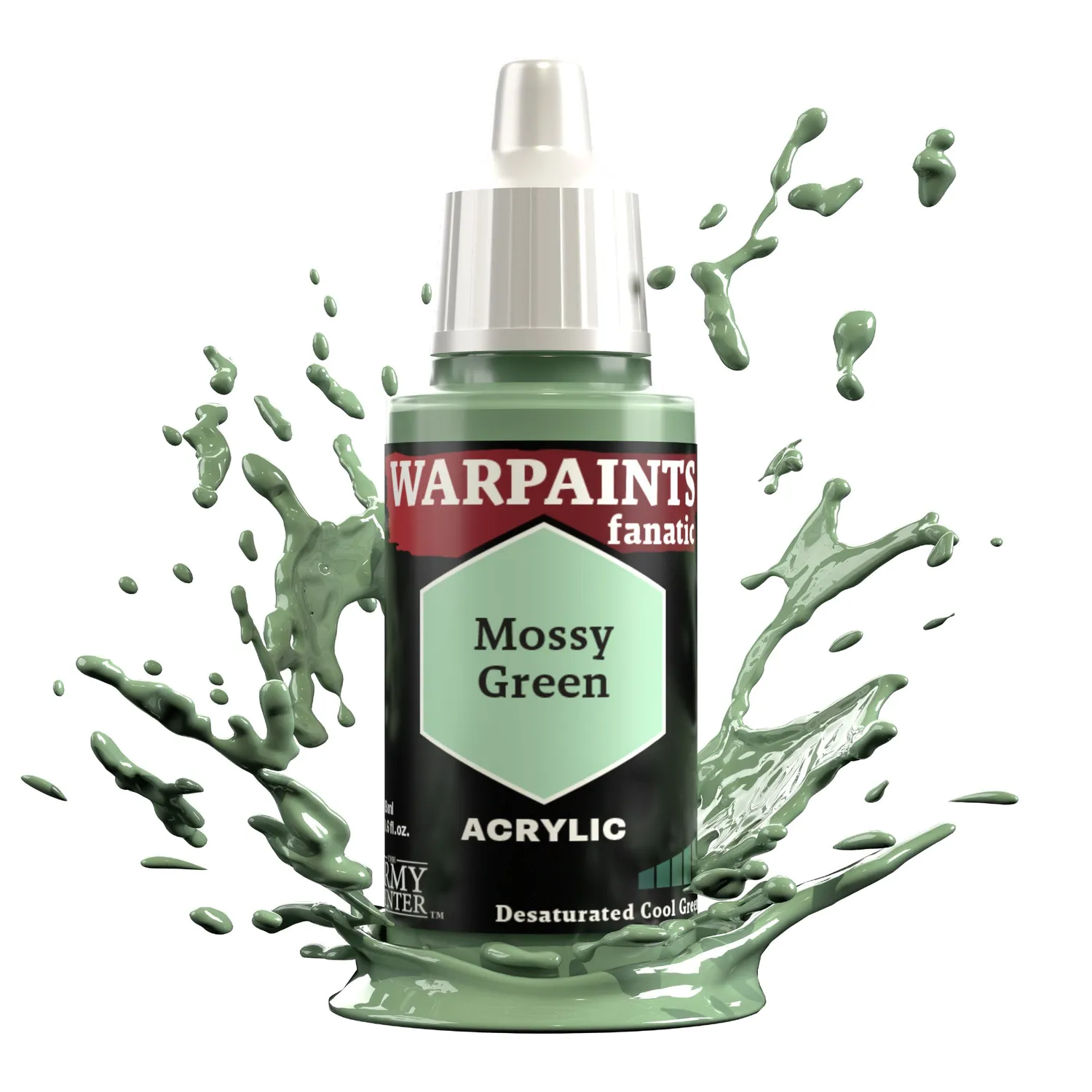 Army Painter Warpaints Fanatic Mossy Green peinture verte 18ml