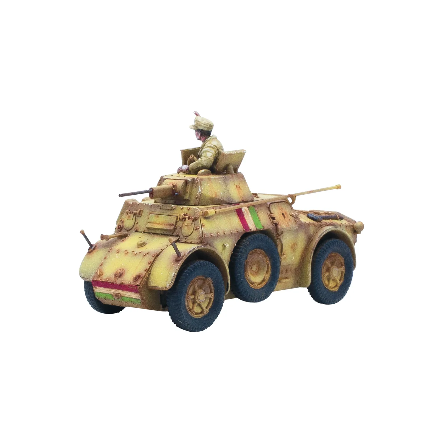 Bolt Action Autoblinda AB41/43 véhicule plastique + décalques