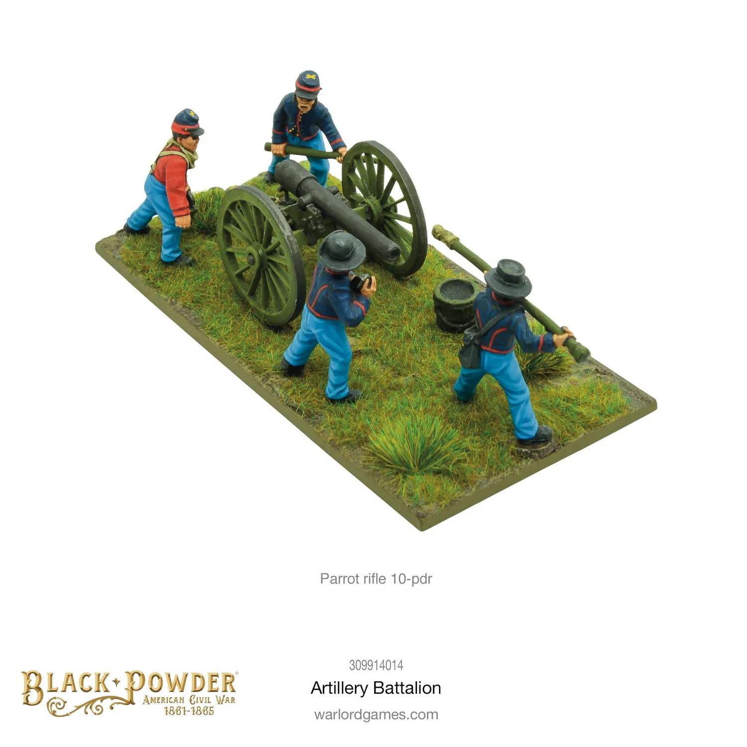 Bolt Action Black Powder American Civil War Artillery Battalion artillerie 3 batteries