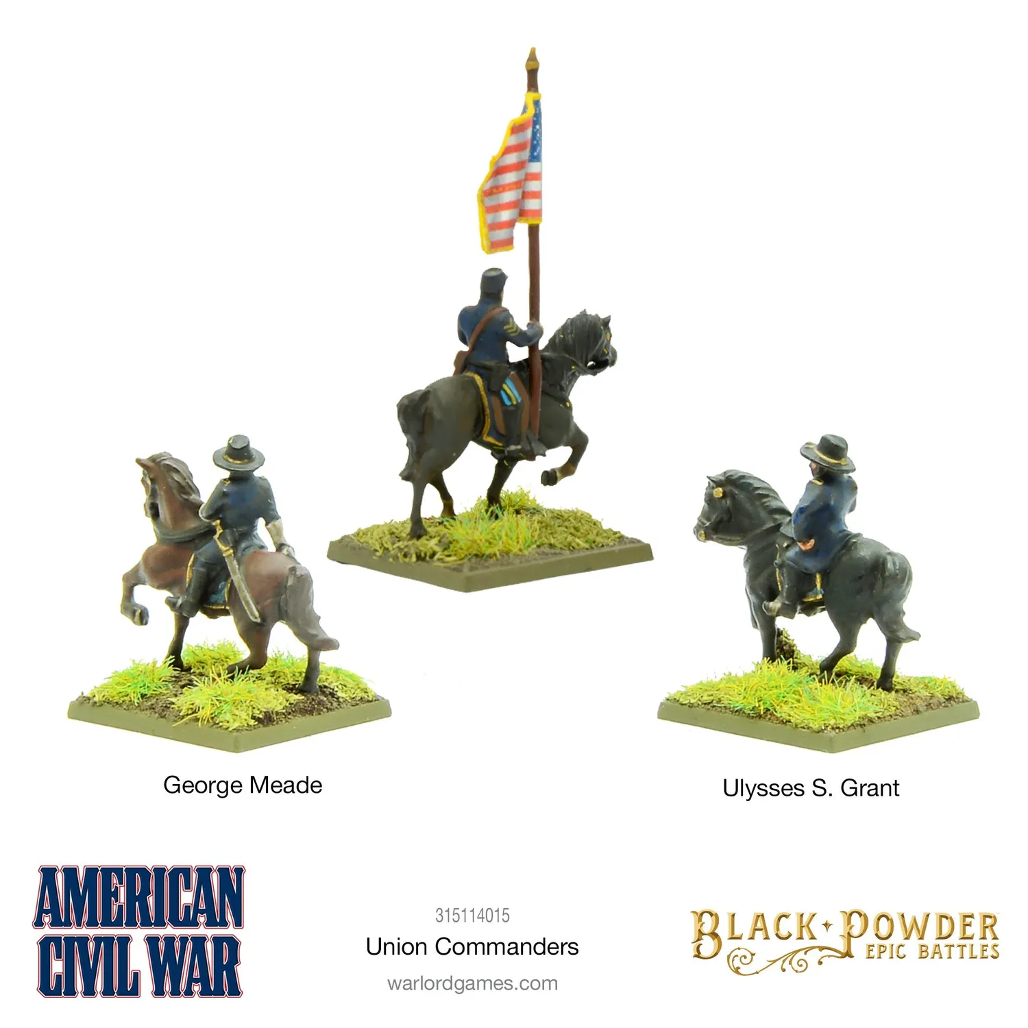 Epic Battles American Civil War Union Command figurines métal