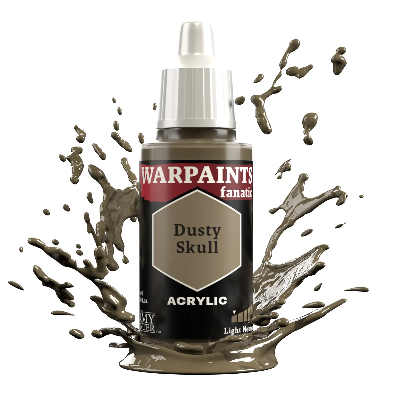 Army Painter Warpaints Fanatic Dusty Skull peinture 18ml