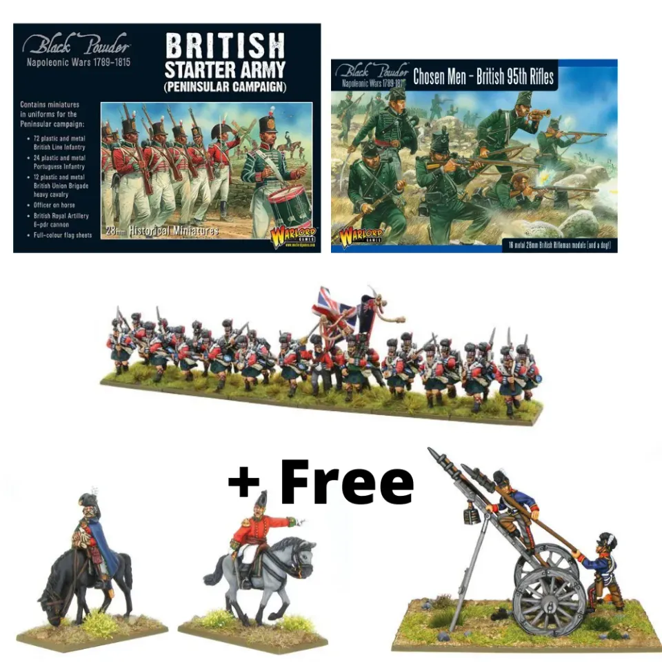Bolt Action Black Powder Péninsulaire Britannique coffret armée starter
