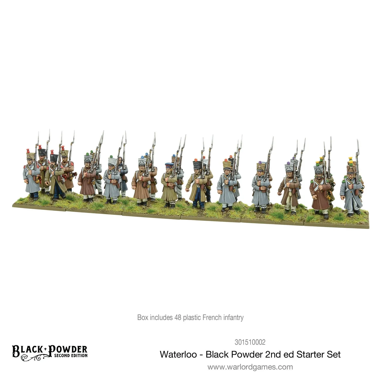 Bolt Action Black Powder Waterloo - Black Powder 2nd edition Starter Set figurines allemand