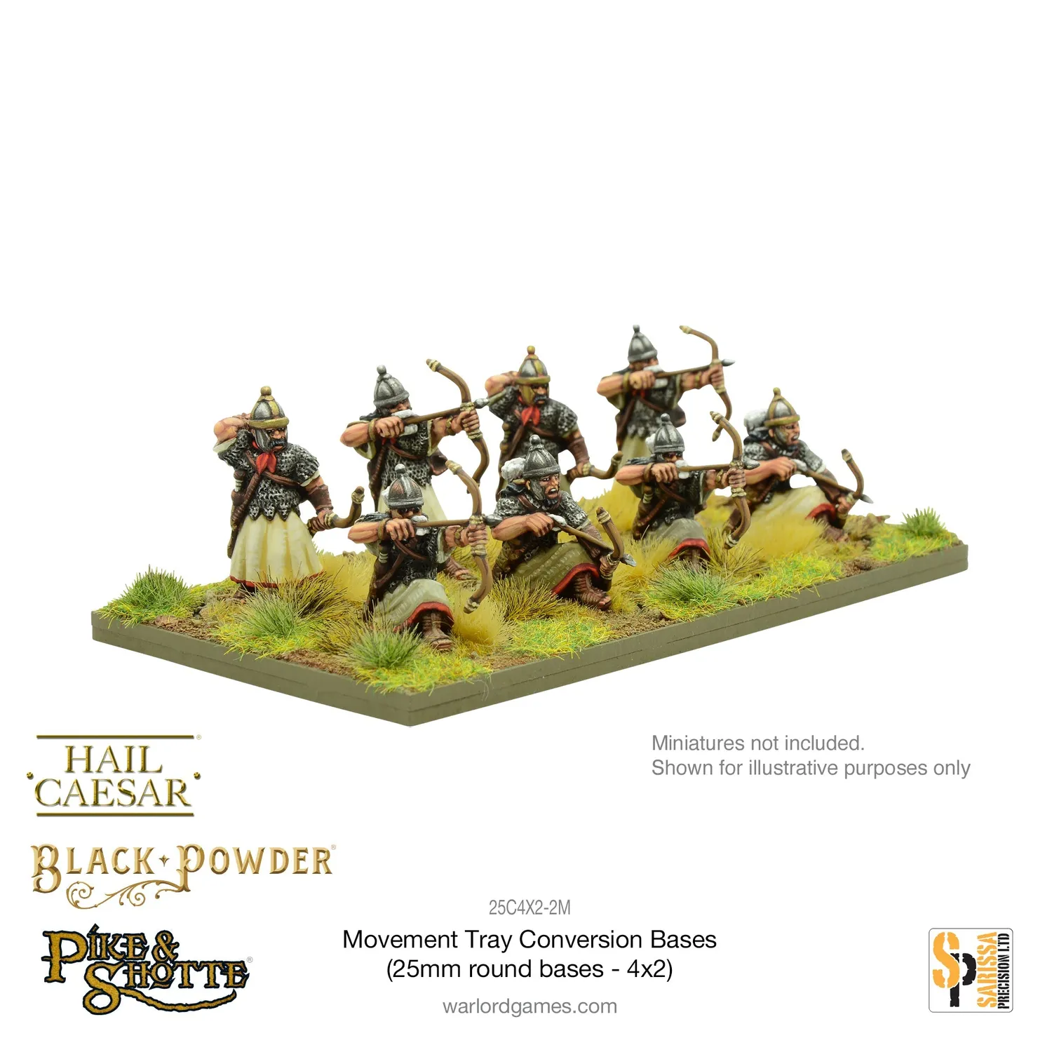 Bolt Action Movement Tray 25mm plateau 4x2 MDF