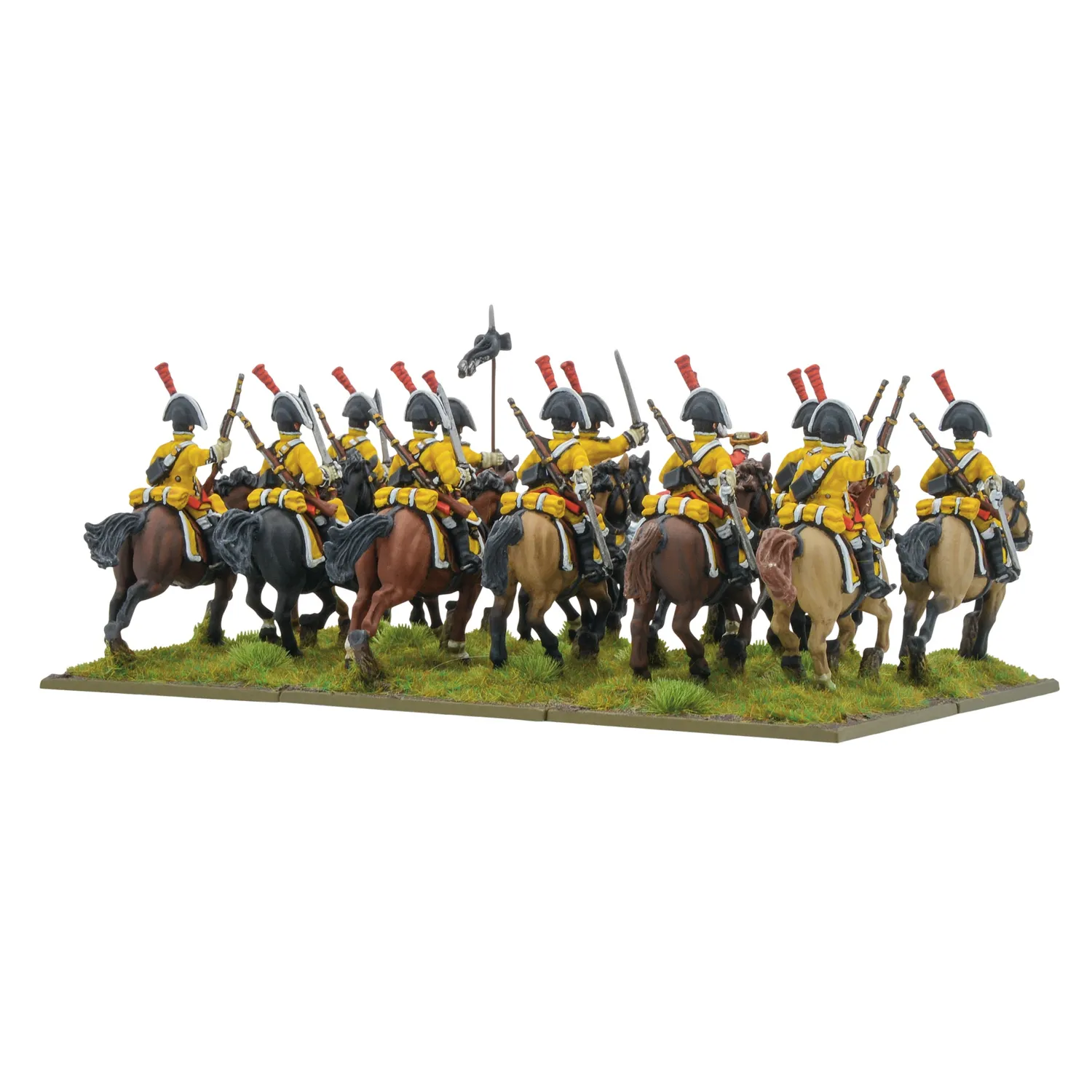 Bolt Action Black Powder Spanish Dragoons 1793-1810 figurines 12 métal
