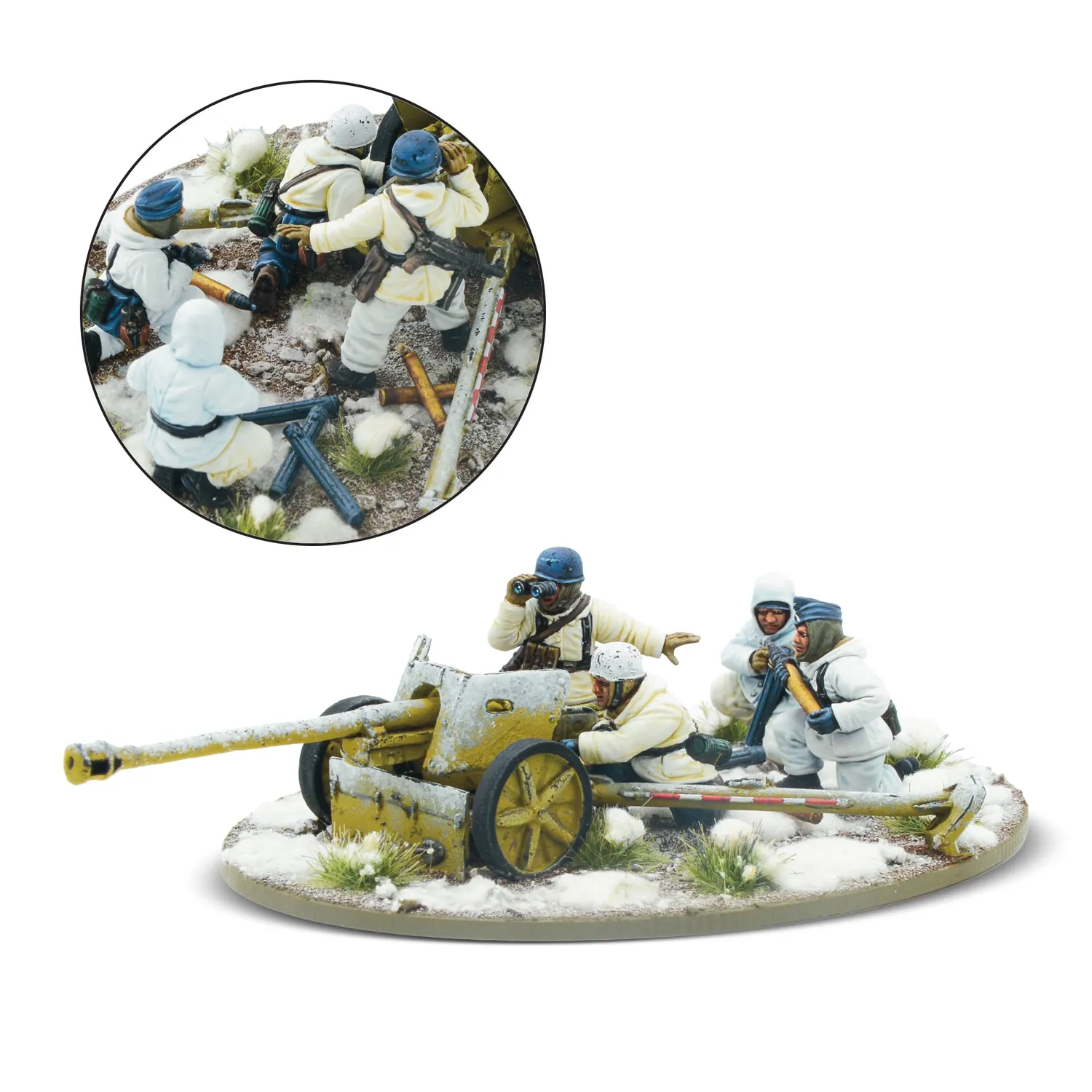 Bolt Action Fallschirmjäger Winter Starter Army figurines
