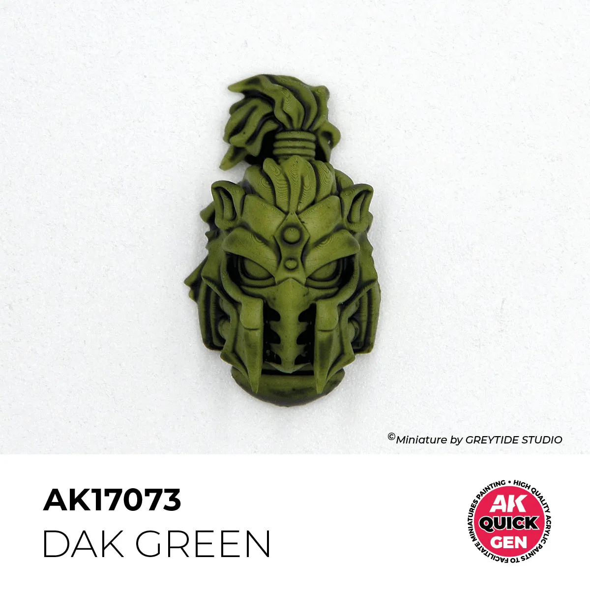 AK Interactive QuickGen DAK Green peinture acrylique 18 ml verte