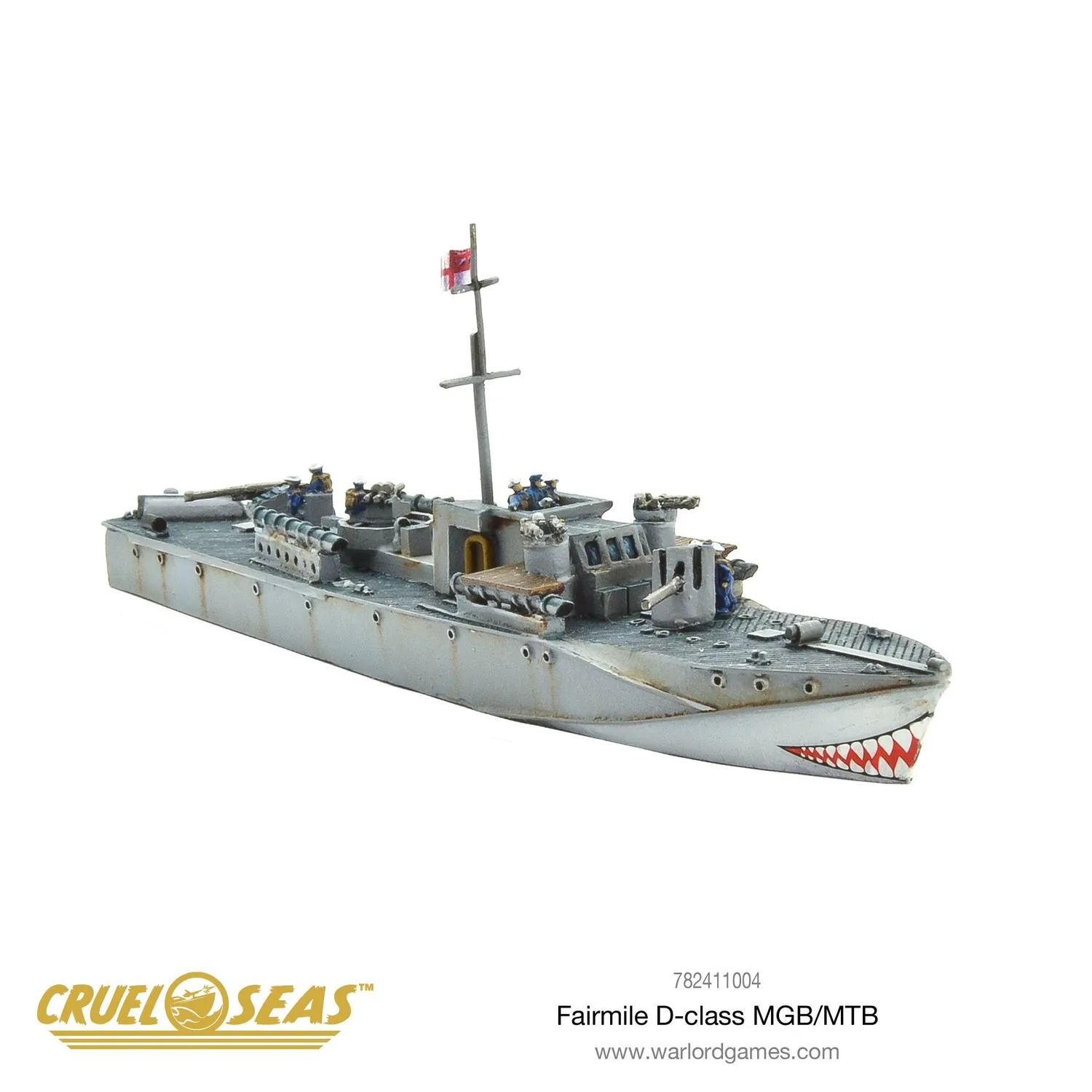 Cruel Seas Fairmile D-class MGB/MTB bateaux 2 unités résine métal