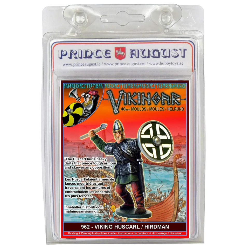Prince August PA962 Huscarl moule métal figurine 40mm
