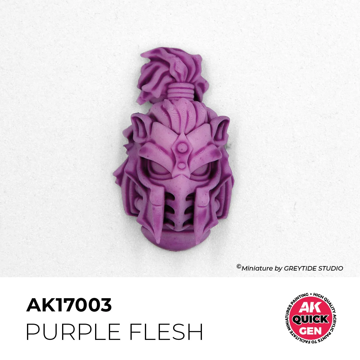 Bolt Action AK Interactive QuickGen Purple Flesh peinture acrylique 18 ml violette