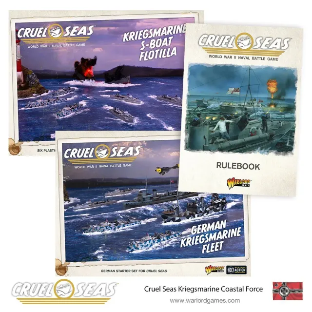Bolt Action Cruel Seas Kriegsmarine Coastal Force coffret
