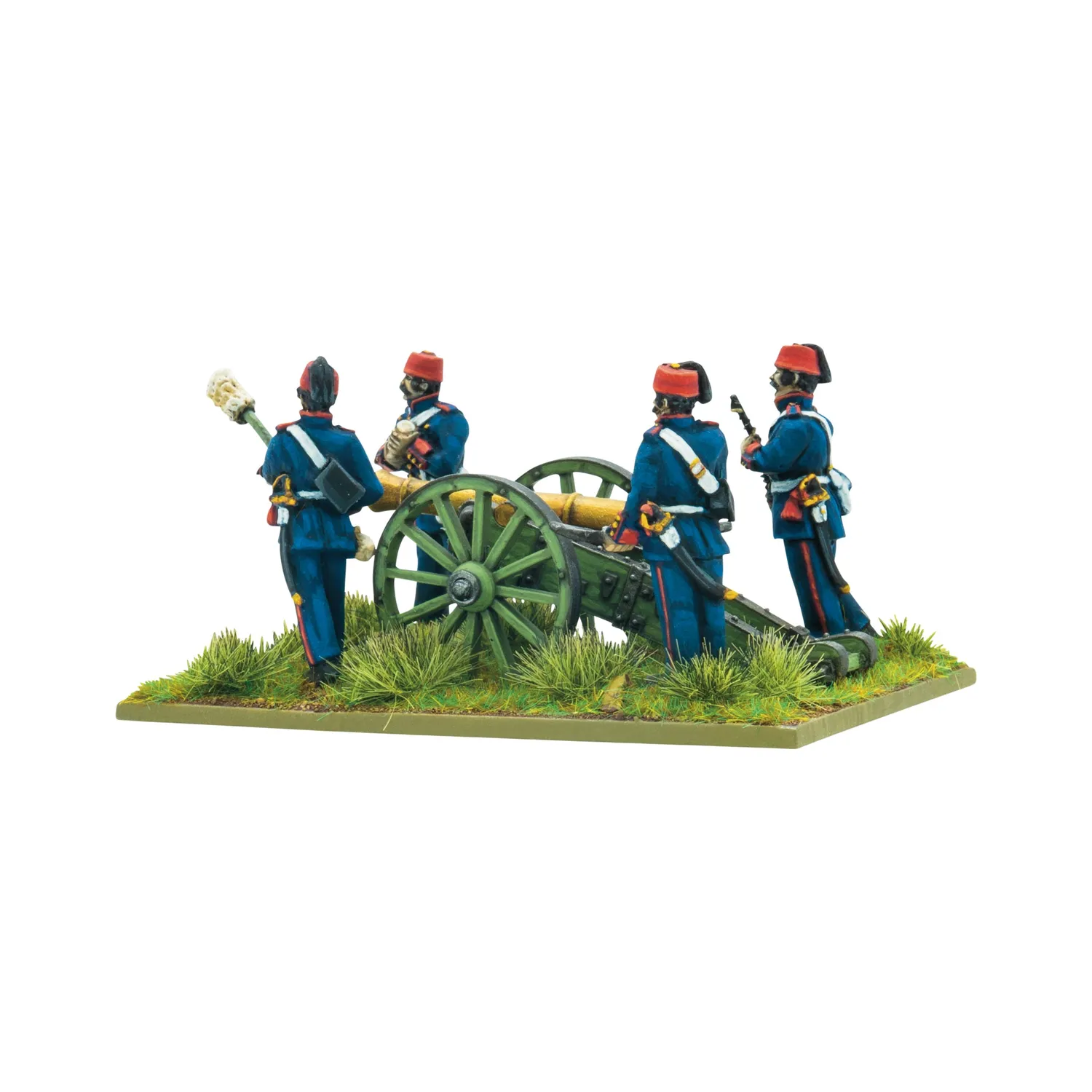 Warlord Games Black Powder Crimean War Turkish artillery battery figurines