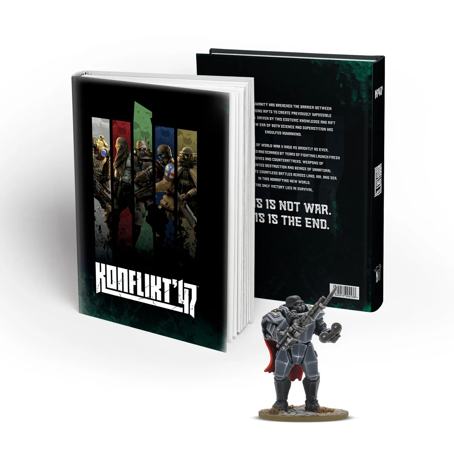 Bolt Action Konflikt '47 Rulebook livre de règles avec figurine spéciale Reload! US