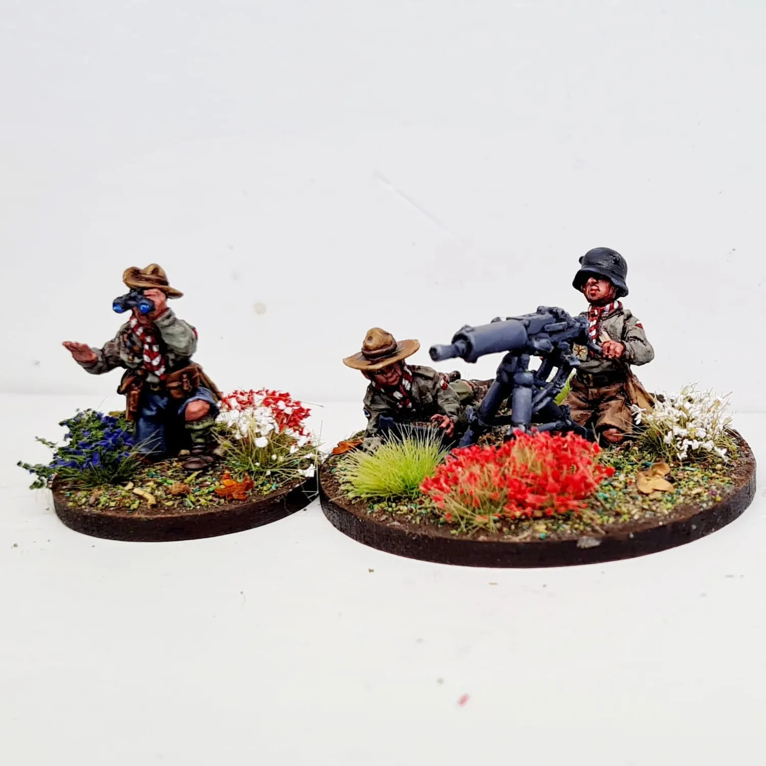 Des Tranchées aux Barricades Studio Siberia Boys scouts polonais figurines 28mm