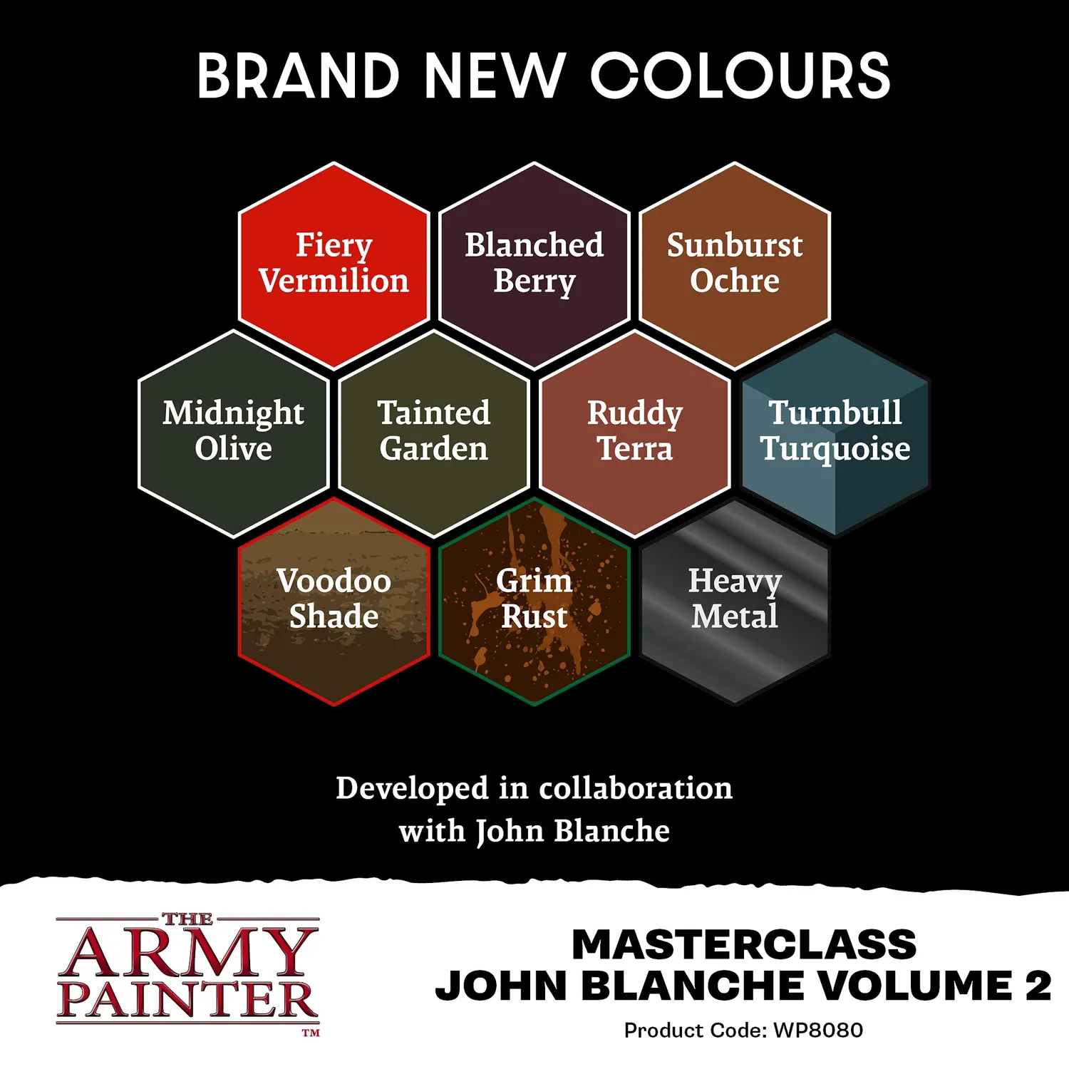 The Army Painter Masterclass John Blanche Volume 2 set peinture 10 couleurs