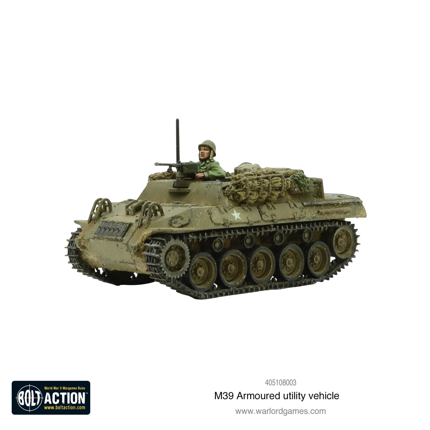 Bolt Action M39 véhicule blindé résine métal transport 12