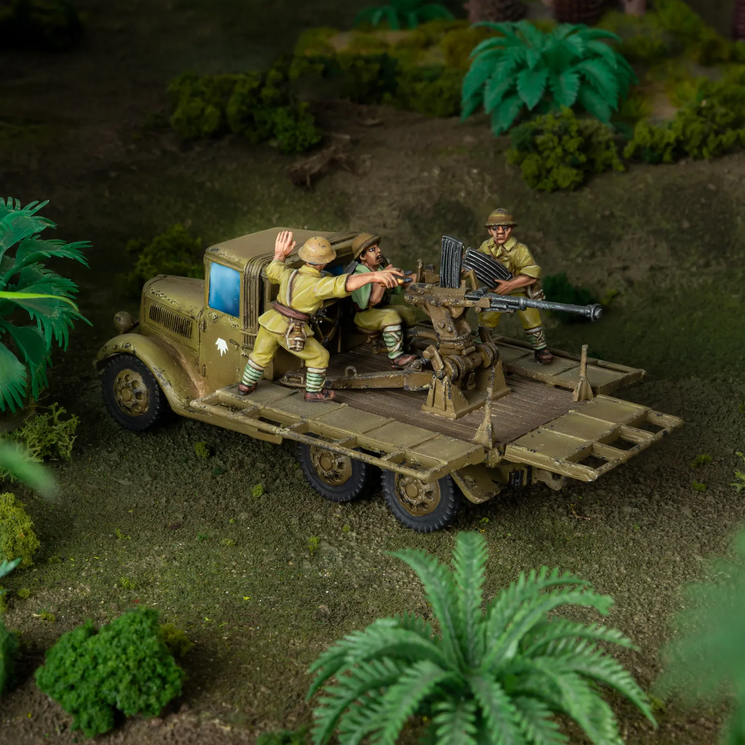 Bolt Action For the Emperor! bundle figurines japonaises 72 plastique véhicules