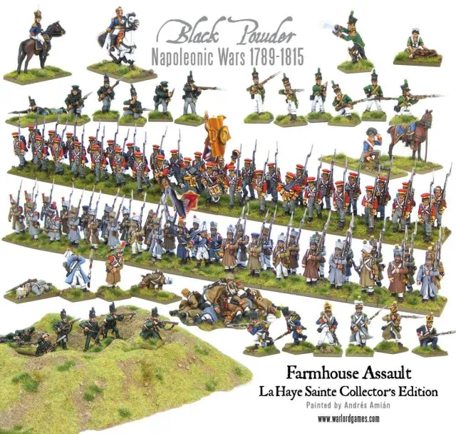 Bolt Action Farmhouse Assault La Haye Sainte Collectors Edition décor