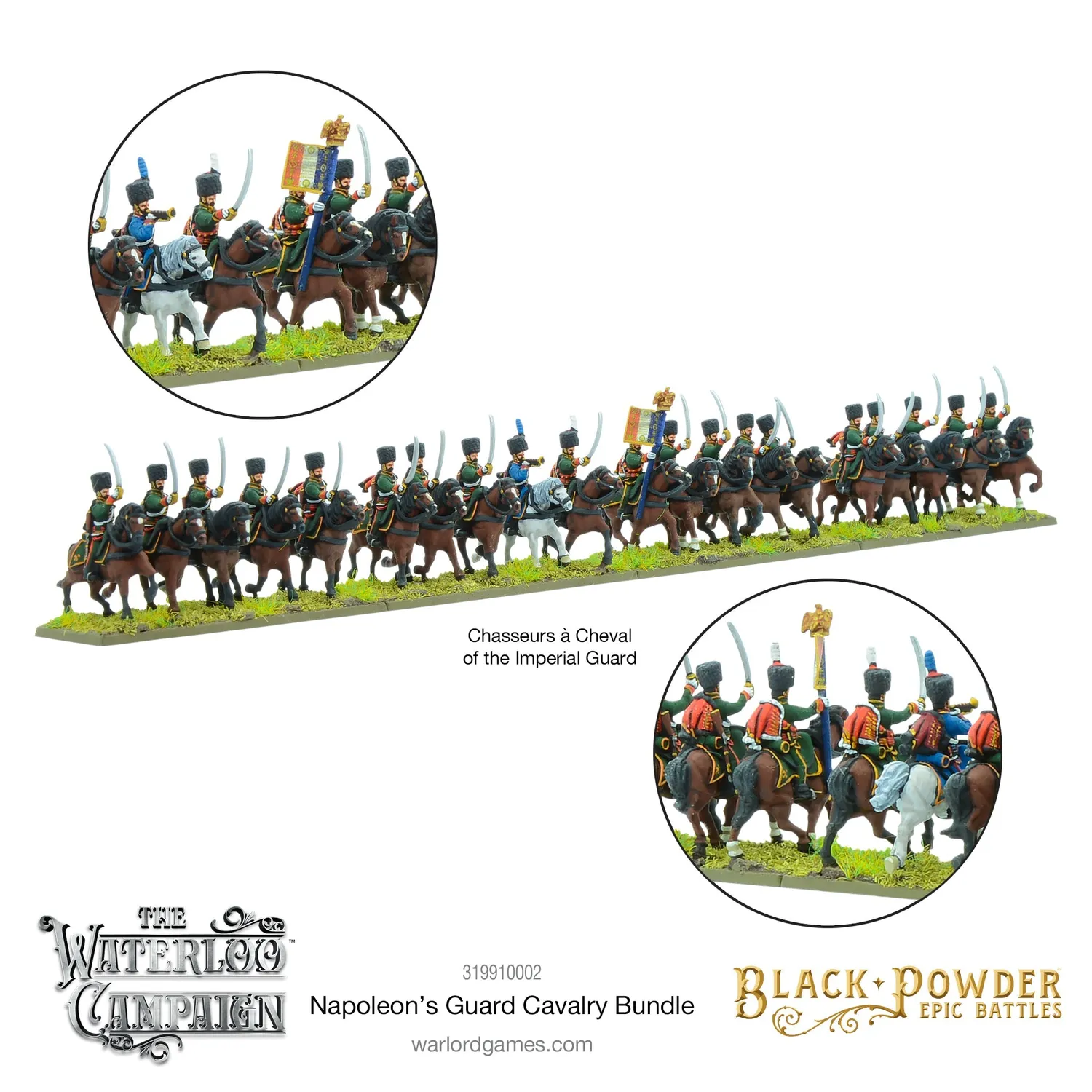Black Powder Epic Battles Waterloo Napoleon's Guard Cavalry Bundle cavalerie