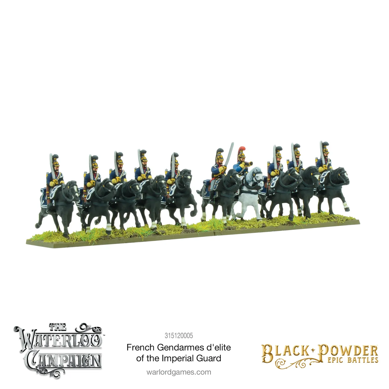 Warlord Games Epic Battles Waterloo gendarmes d'élite figurines