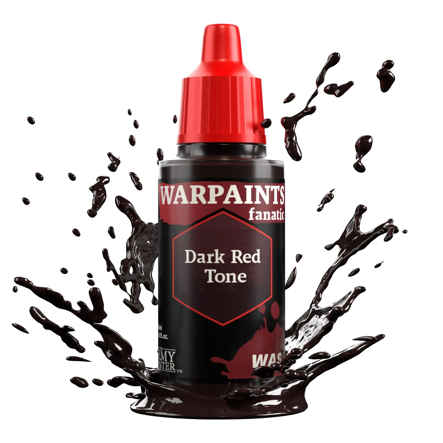 Army Painter Warpaints Fanatic Wash Dark Red Tone 18ml