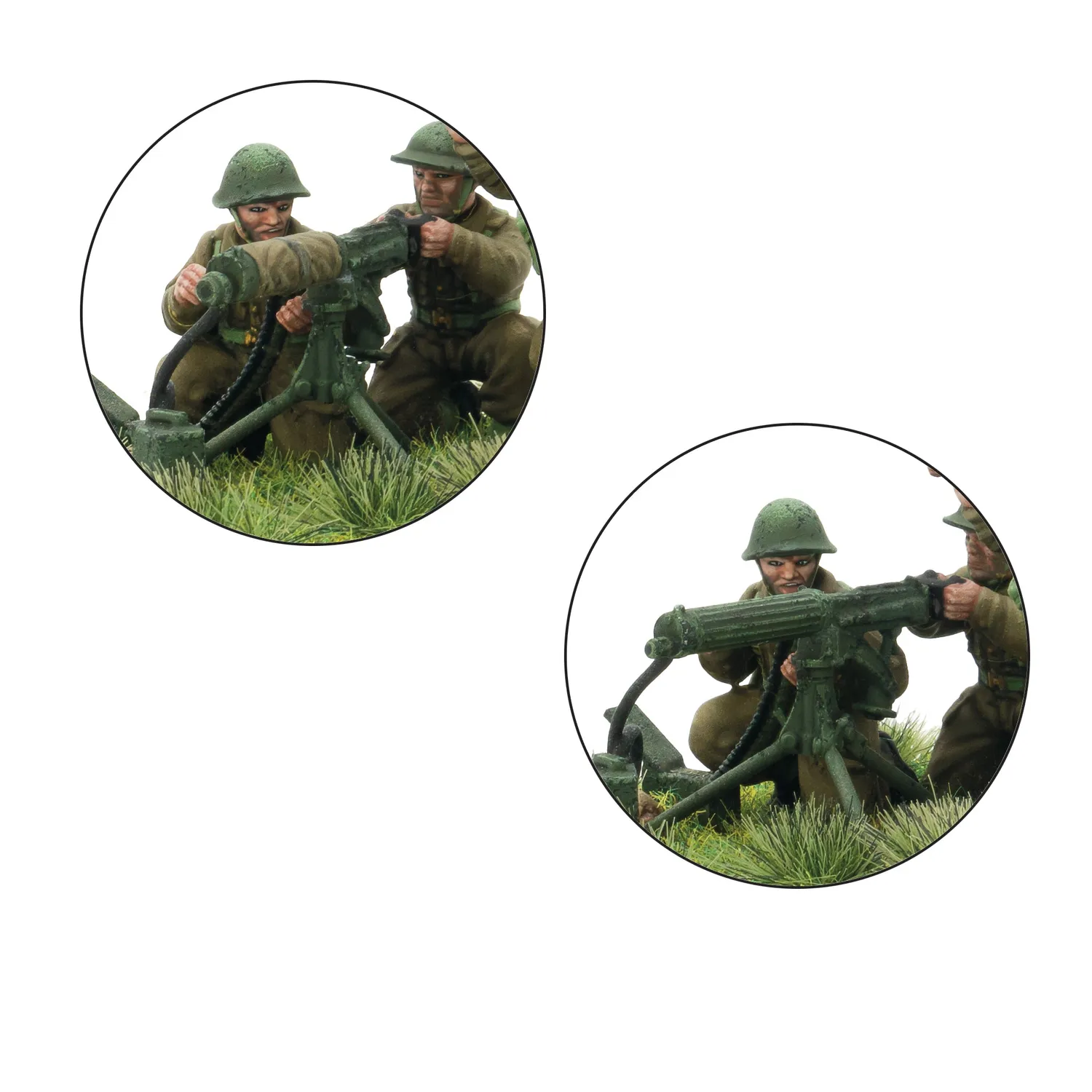Bolt Action British Heavy Weapons Platoon armes lourdes britanniques plastique