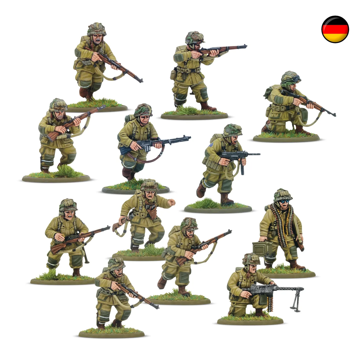 Bolt Action Band of Brothers Third Edition boîte démarrage allemand