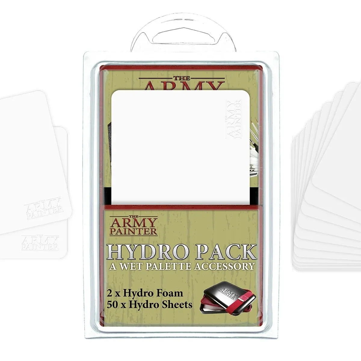 The Army Painter Wet Palette Hydro Pack recharge 50 feuilles