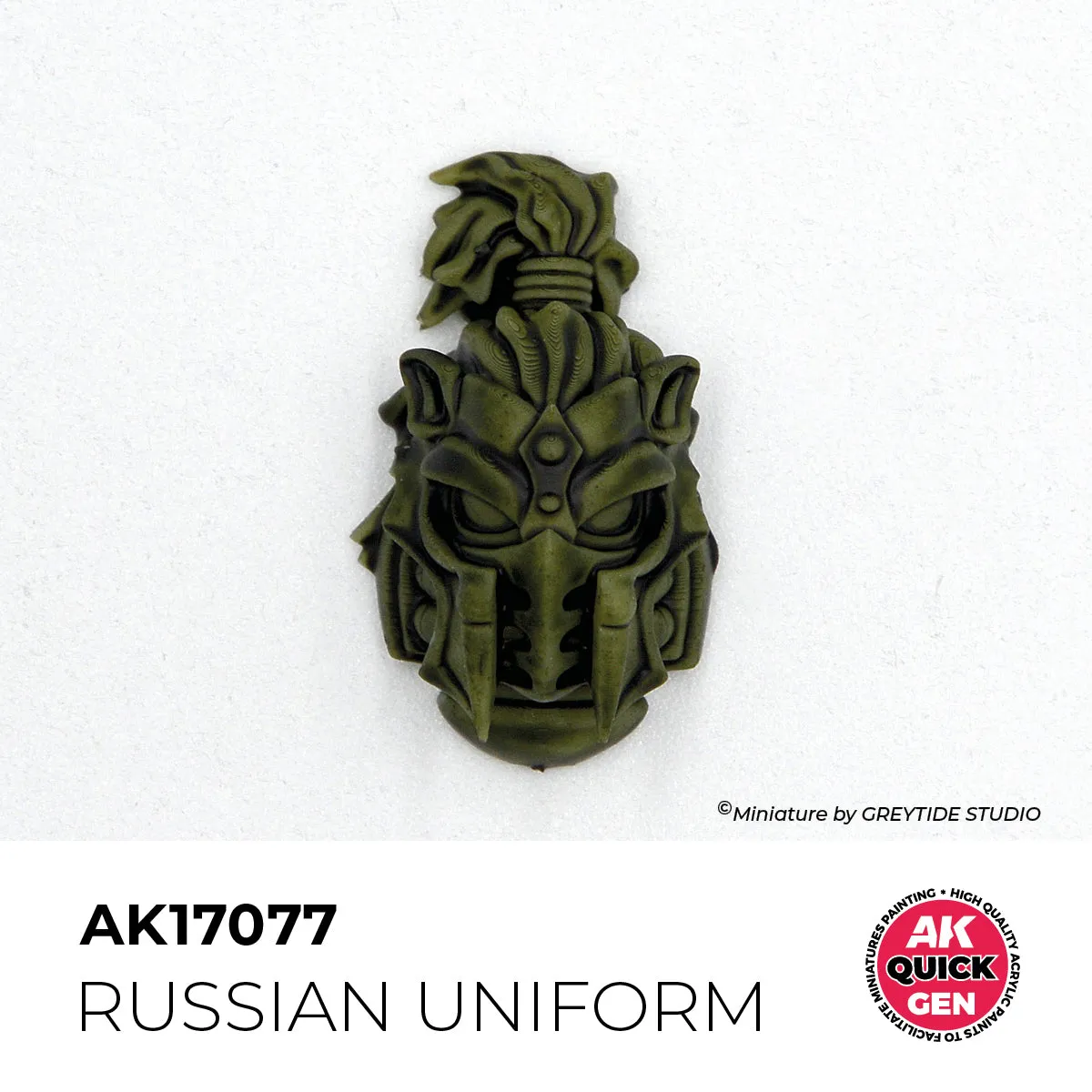 AK Interactive QuickGen Russian Uniform peinture acrylique 18ml vert