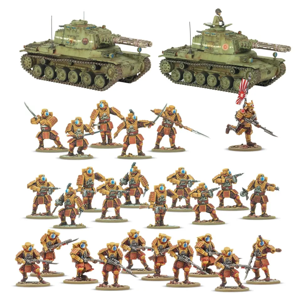 Konflikt 47 Empire of Japan Long Range Penetration Group coffret