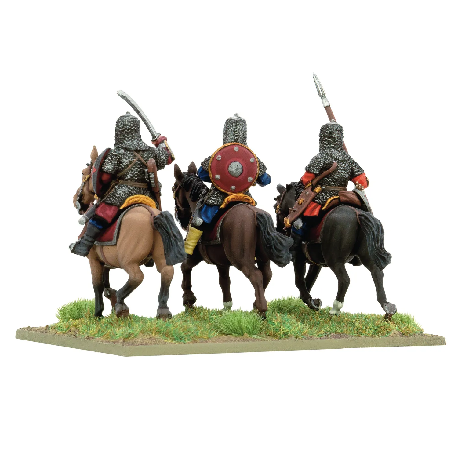 Bolt Action Pike & Shotte Pancerni Heavy Cavalry A figurines métal x3