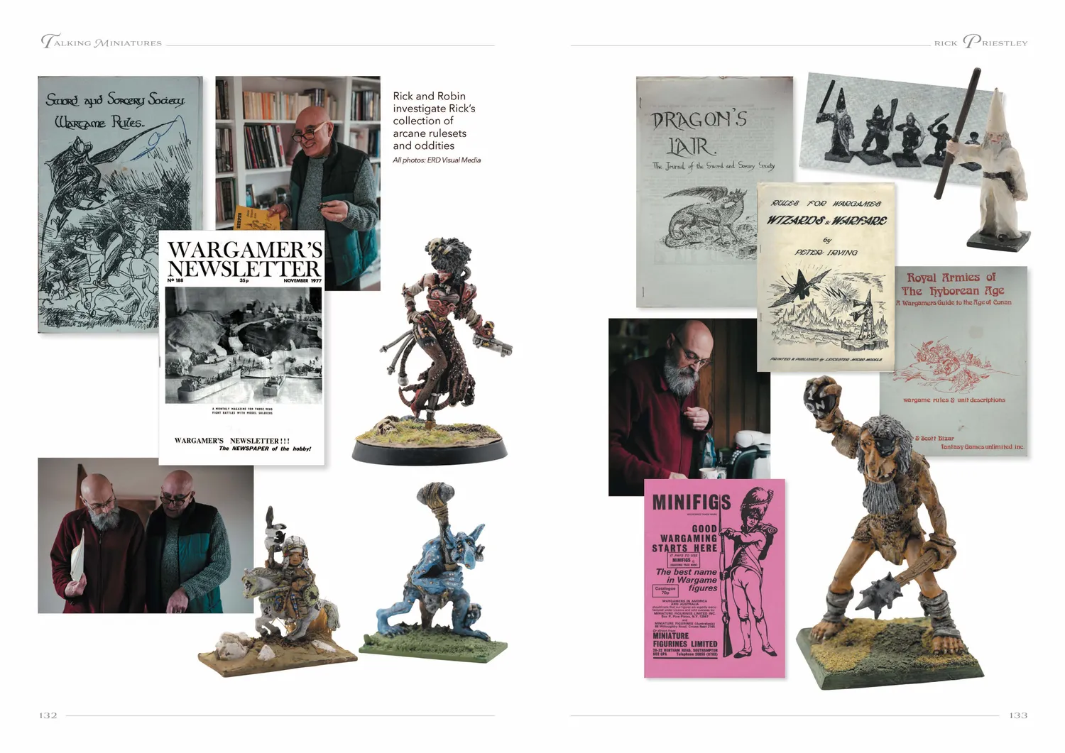 Bolt Action Stuff of Legends Talking Miniatures lot 3 livres