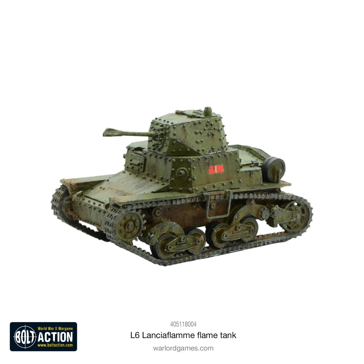 Bolt Action L6 Lanciaflamme char lance-flammes résine métal