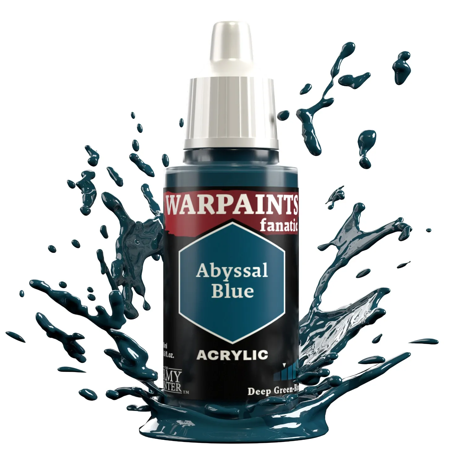 Army Painter Warpaints Fanatic Abyssal Blue peinture bleu 18 ml