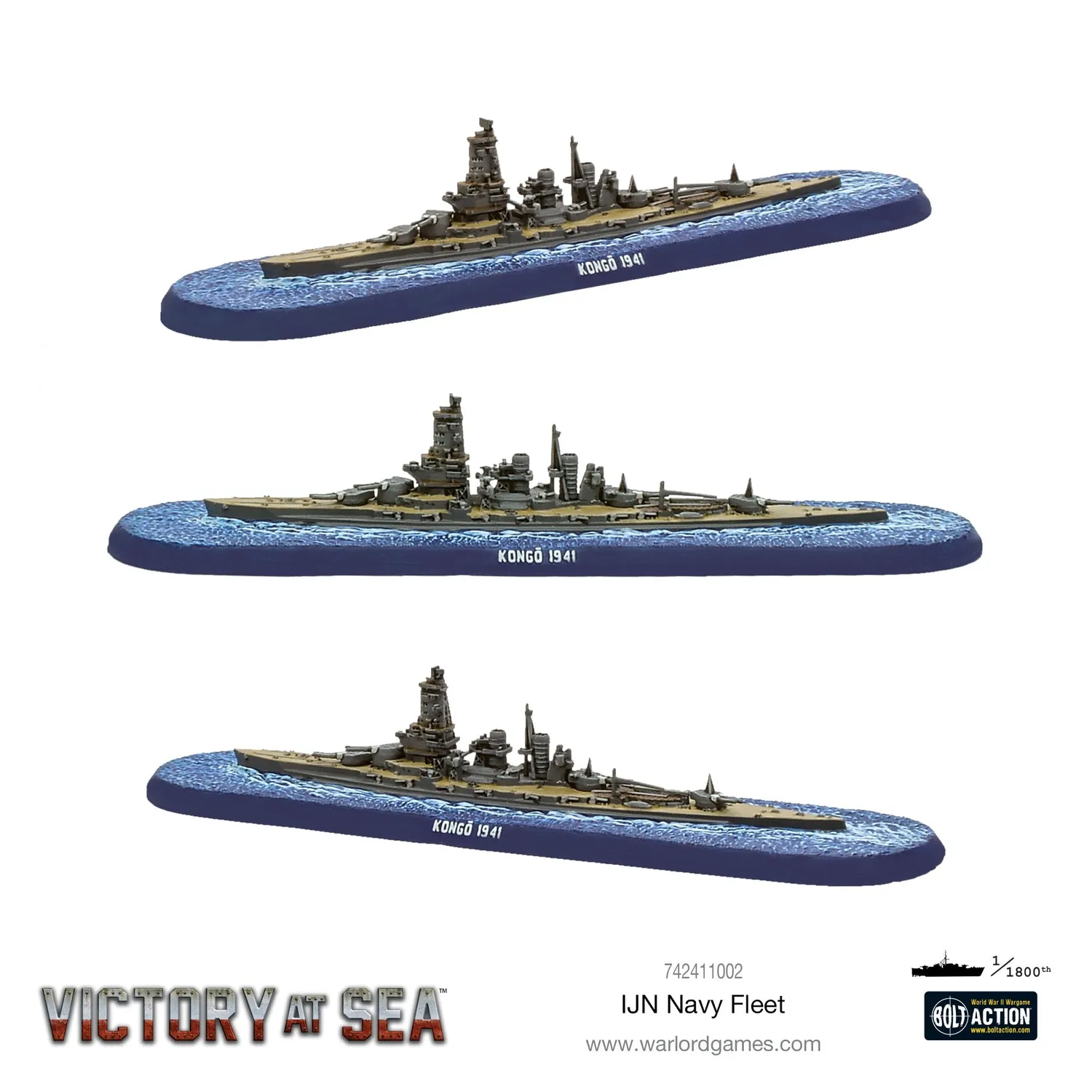 Victory at Sea IJN fleet boîte de flotte japonaise