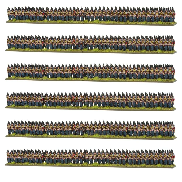 Black Powder Epic British Light Infantry Brigade résine 6 bataillons