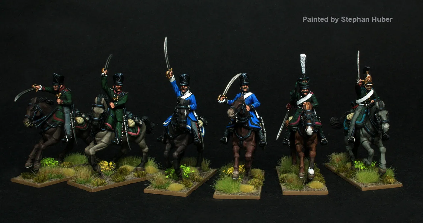 Perry Miniatures Allied Cavalry-Prussian and Russian Napoleonic Dragoons 1812-15 boîte plastique