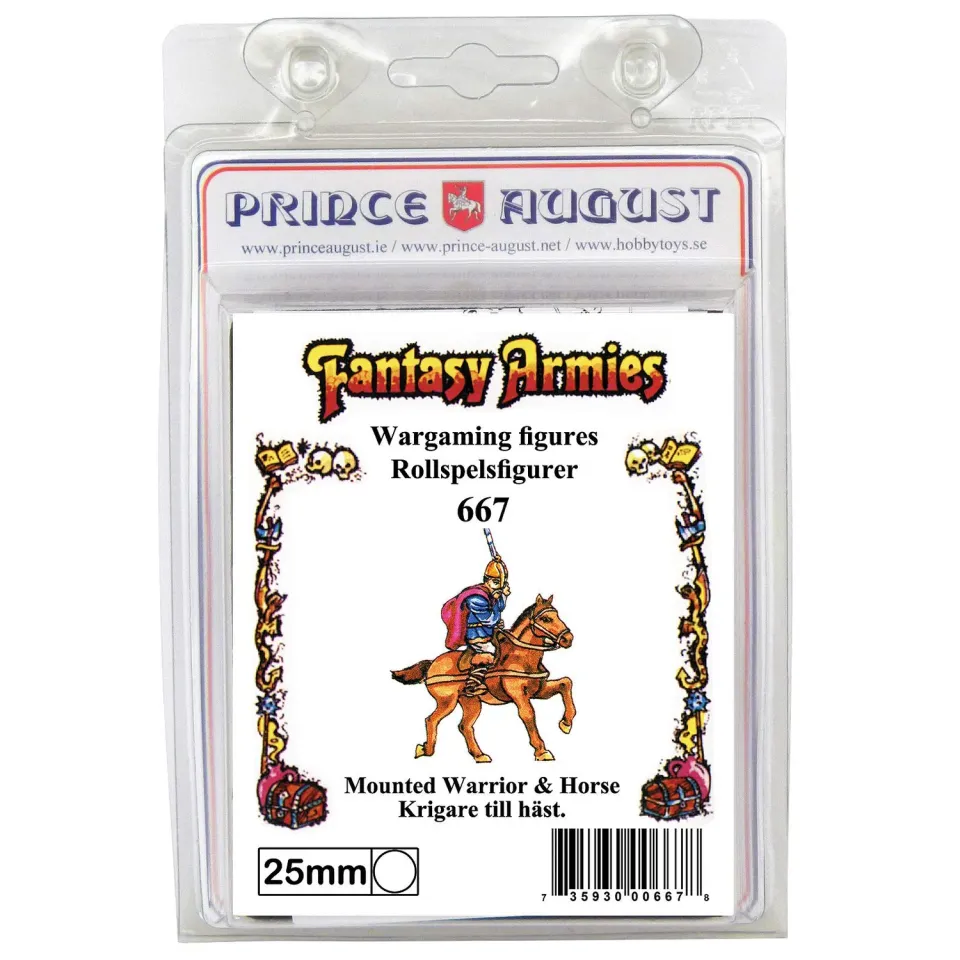 Prince August Hobby moule Fantasy Warrior 25 mm PA667