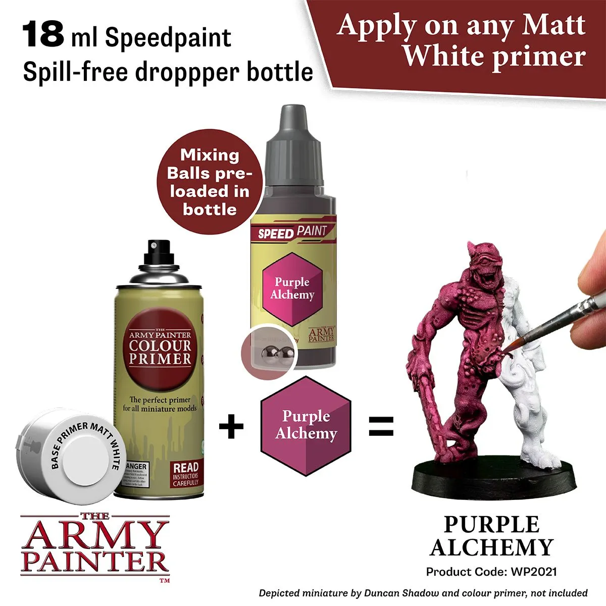 Army Painter Speedpaint Purple Alchemy peinture une couche 18 ml