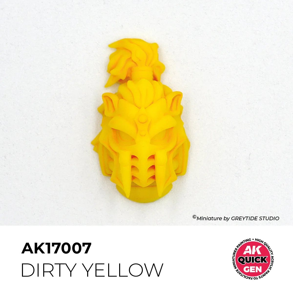 AK Interactive Quick Gen Dirty Yellow peinture 18ml