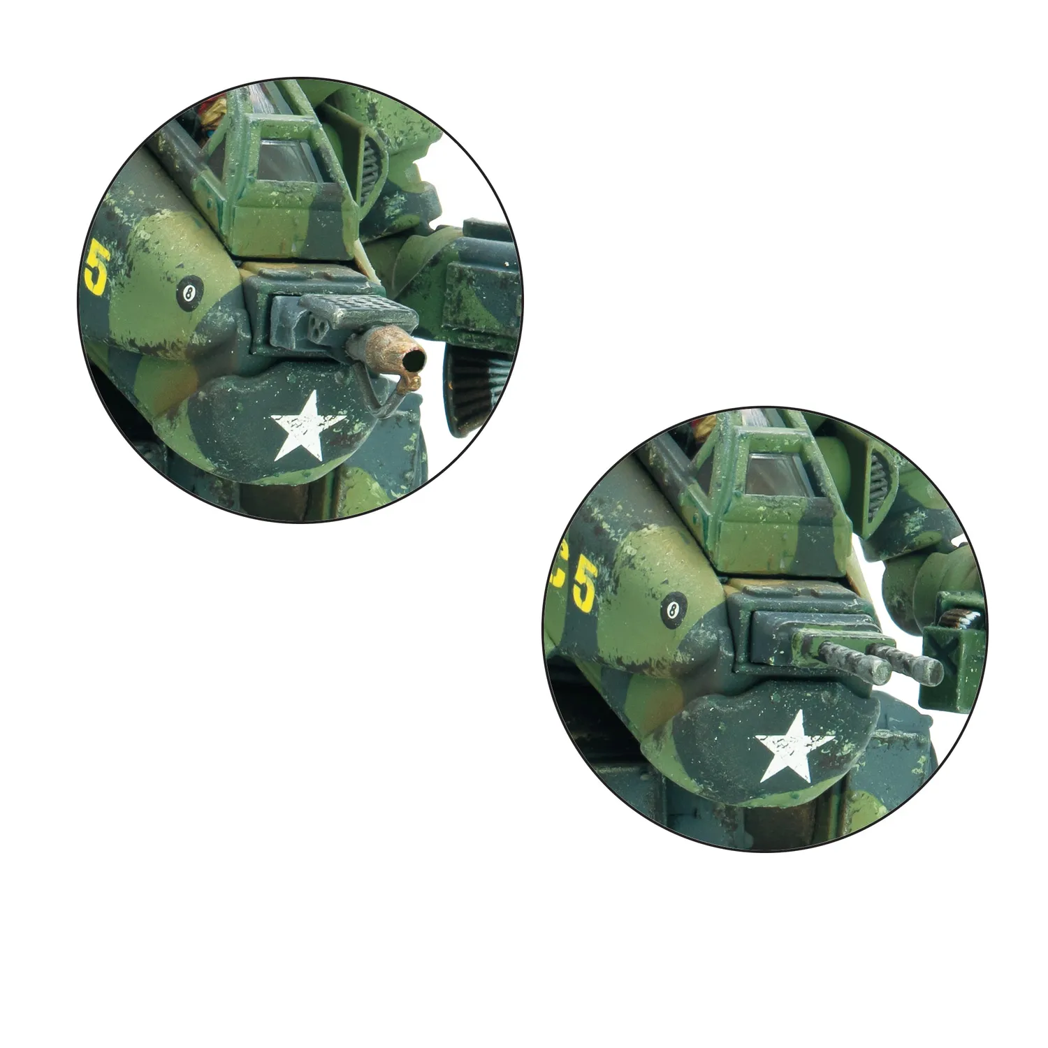 Bolt Action Konflikt ’47 Linebacker Jump Walker marcheur plastique