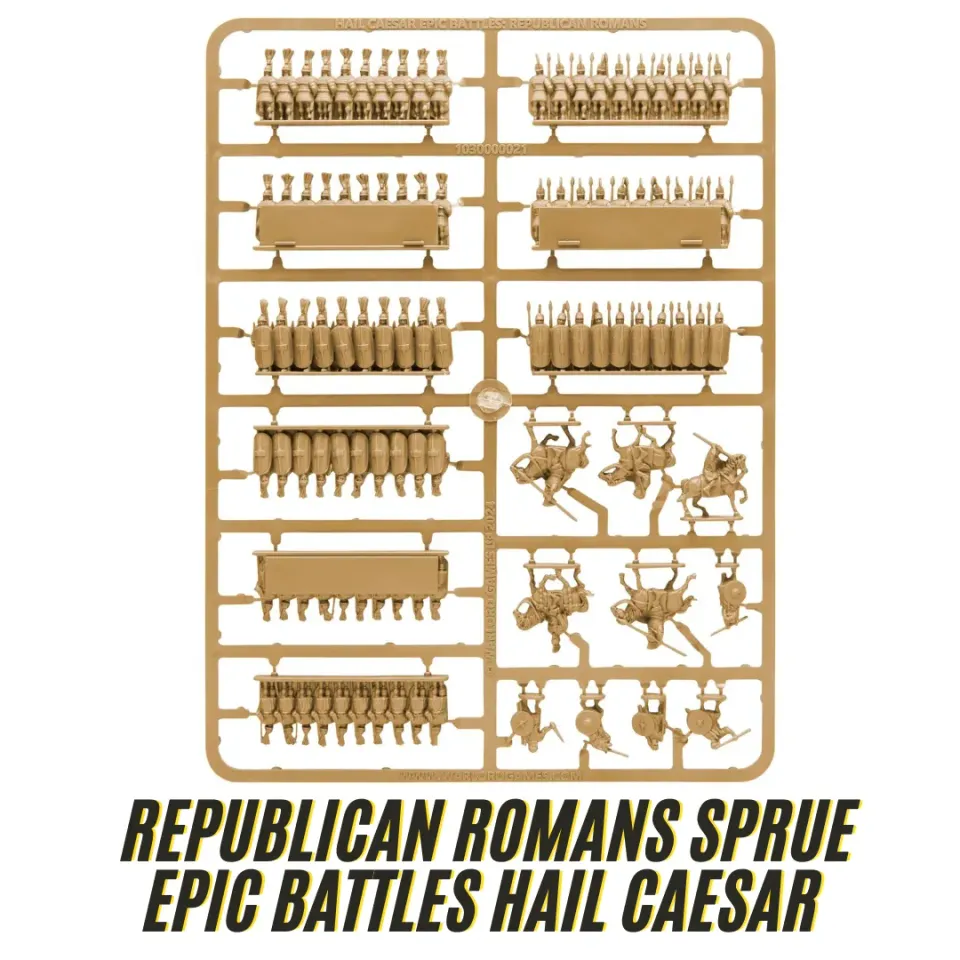 Bolt Action Hail Caesar Epic Battles Republican Roman sprue plastique