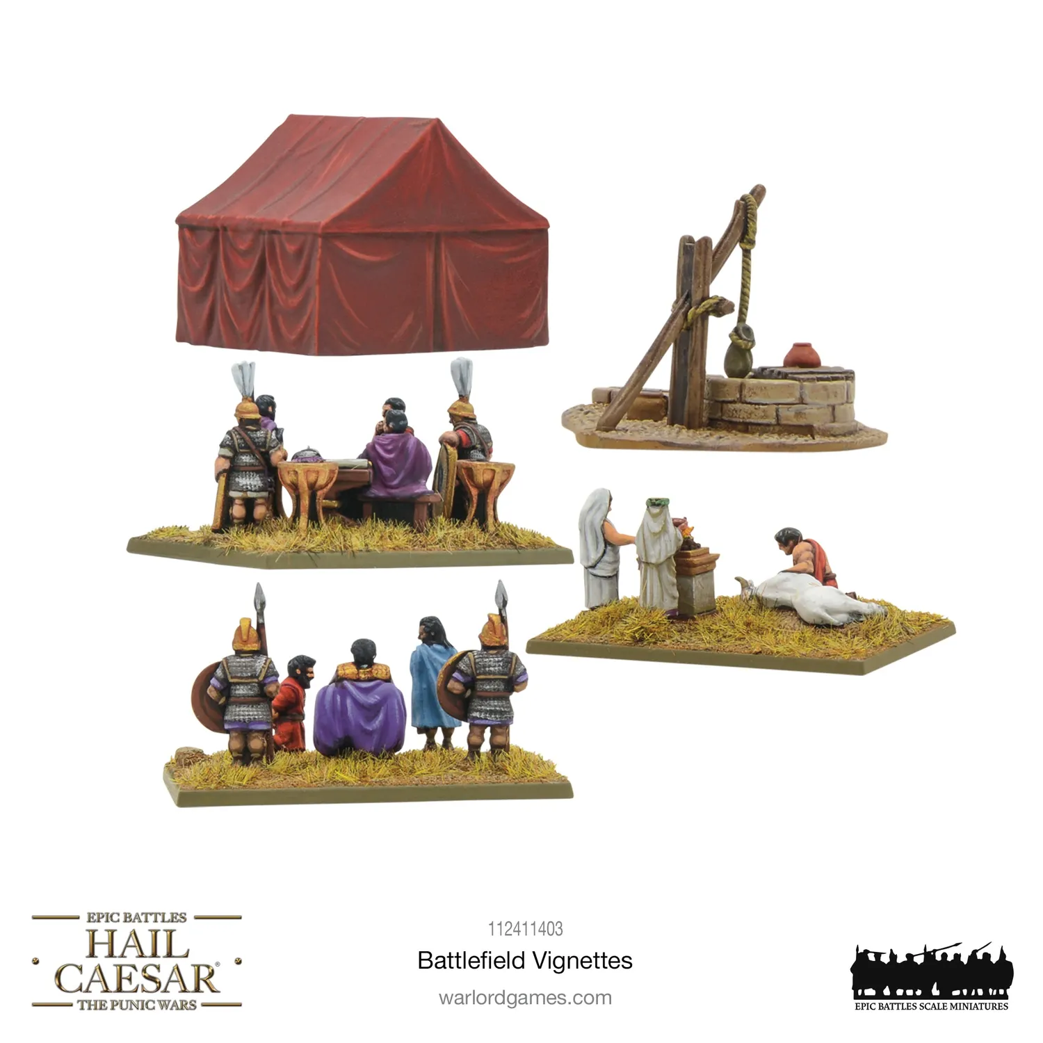 Bolt Action Hail Caesar Epic Battles Battlefield Vignettes décors résine