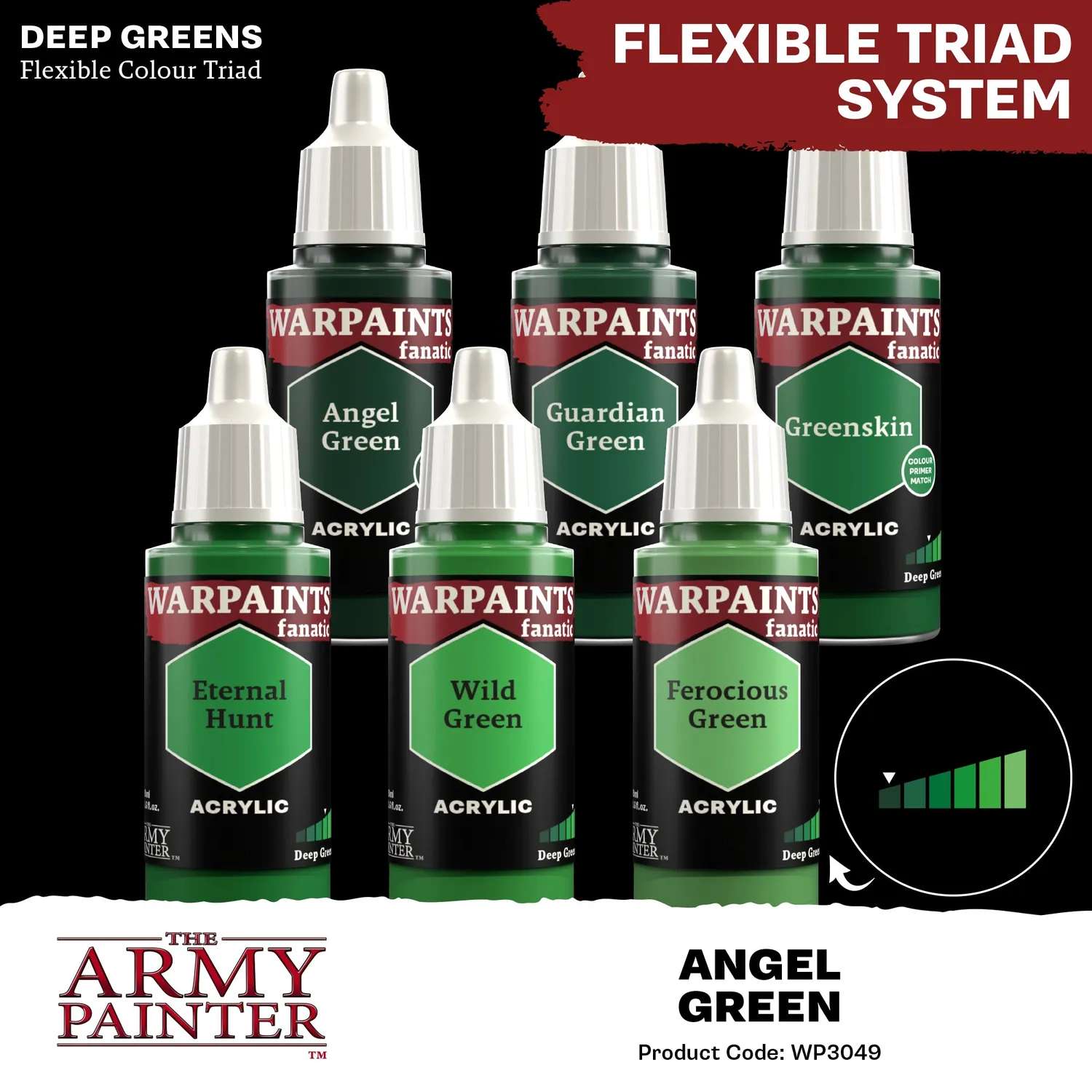 Army Painter Warpaints Fanatic Angel Green peinture 18 ml