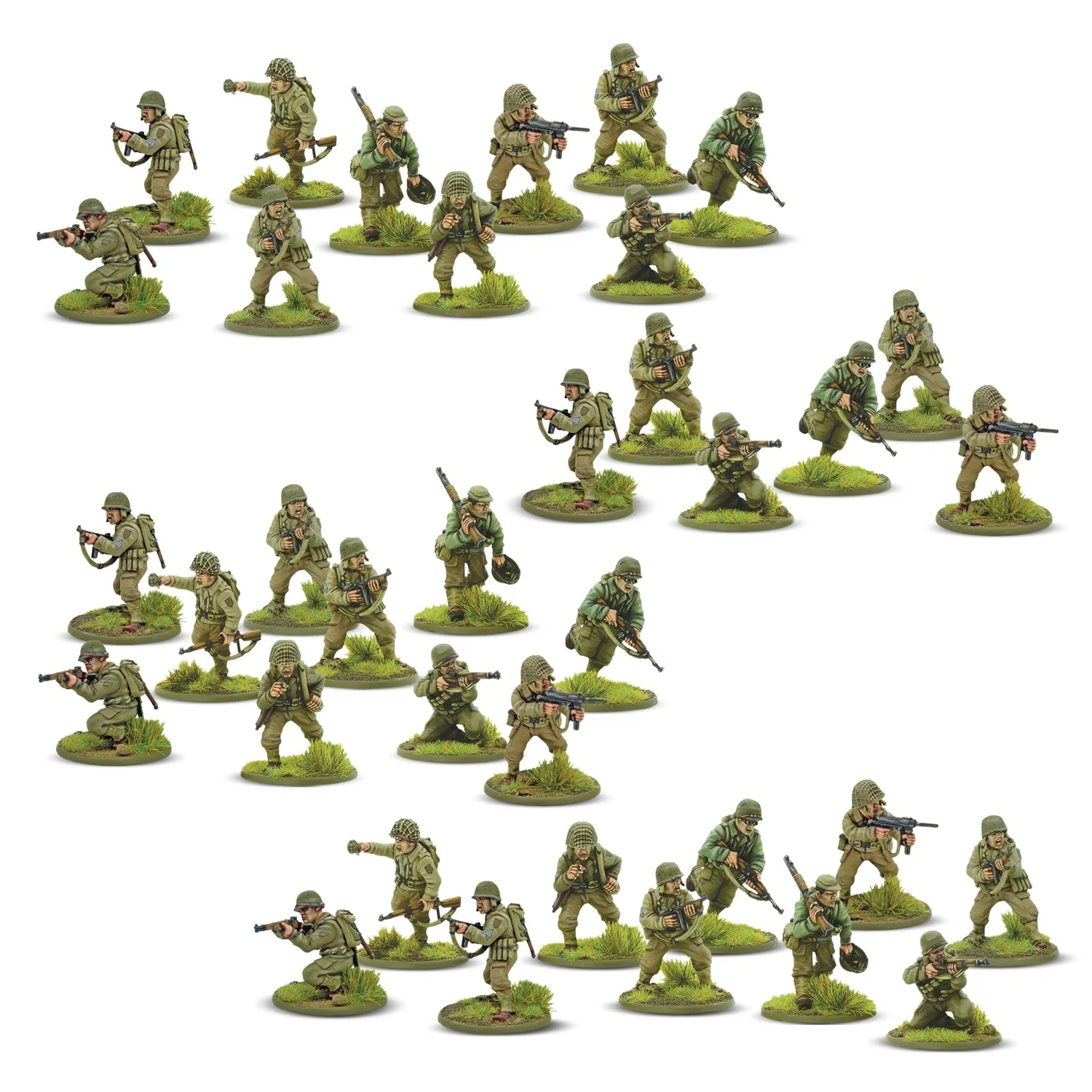 Bolt Action Stars and Stripes US Starter Army boîte plastique