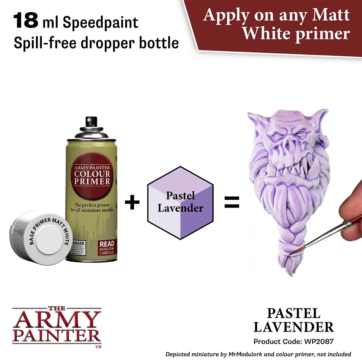 Army Painter Speedpaint Pastel Lavender peinture 18ml
