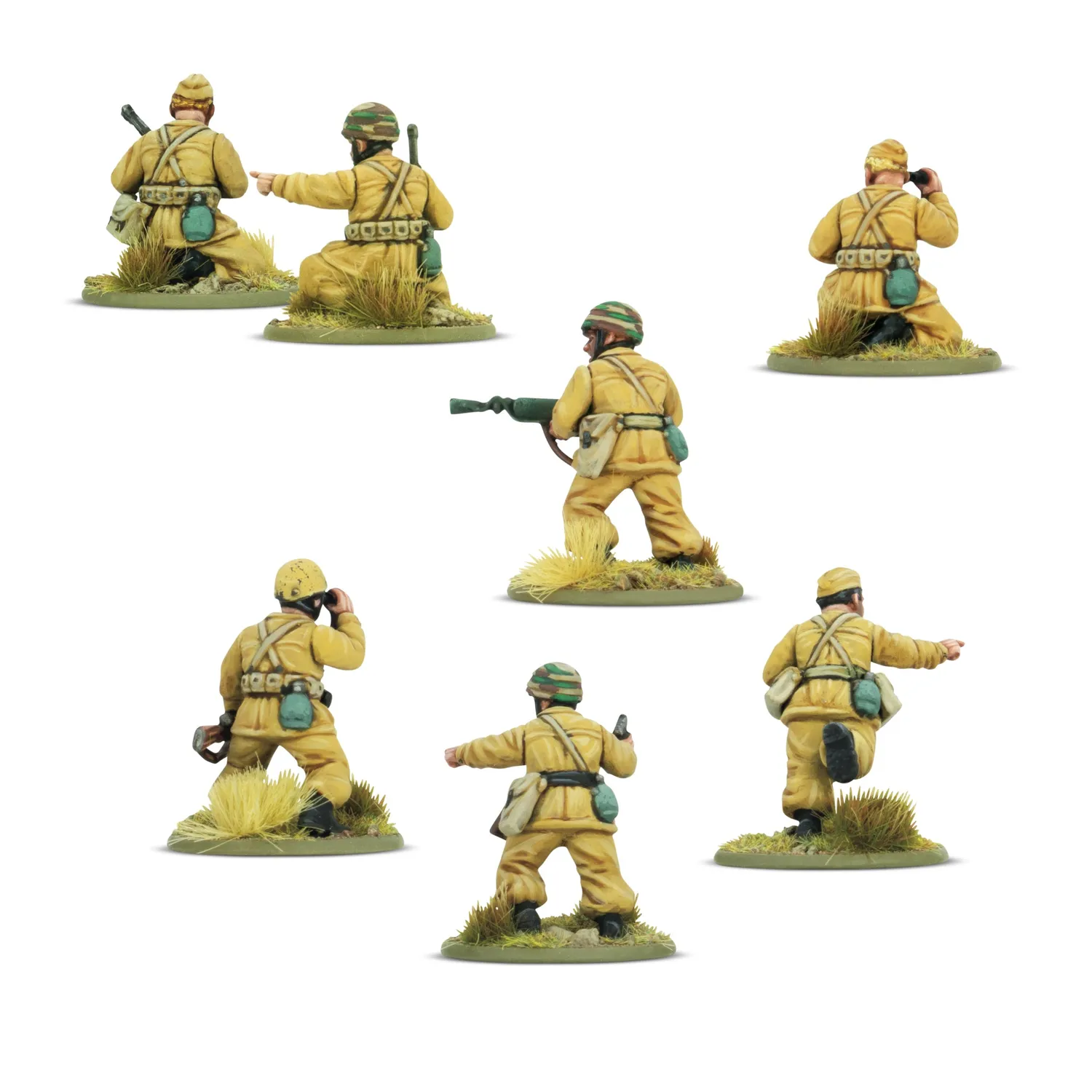 Bolt Action Italian Paracadutisti platoon figurines parachutistes italiens 30